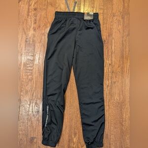 Under Armour ColdGear Tapered Athletic Pants, Black Mens Size Small New!